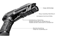 285 Lumen Cree Led Taschenlampe Torch Laserlicht Anblick Waffe für Pistole
