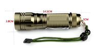 5mm Minialuminium-XPC R4 Cree führte Taschenlampen-weißes Licht 60 Lumen, superhelles