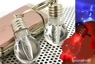 PS, PVC High hochweiss gedruckt Mini Led Schlüsselanhänger Taschenlampen für Werbegeschenke