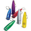 Klein gedruckt Logo Bullet Mini Led Schlüsselanhänger / LEd-Licht / led Produkt für Werbegeschenk