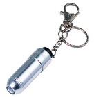 Wasserdichte Mini hell PS, PVC-Material led Taschenlampen Schlüsselanhänger für Werbegeschenke