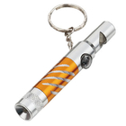Metall Material gedruckten LED Taschenlampe Schlüsselbund / Flash Light Schlüsselanhänger für Werbegeschenke
