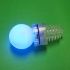 Hohe helle weiße PVC, Metall Material LED Schlüssel Kette Taschenlampe für Werbegeschenke