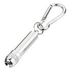 Individuelles Design Metall-Schlüsselanhänger Taschenlampe, led weiß Taschenlampe Schlüsselanhänger für Werbegeschenke