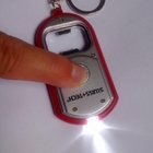 Maßgeschneiderte Mini Metall, Kunststoff führte super helle Taschenlampe Schlüsselanhänger für Werbegeschenke