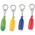 Mini gedruckt hohe helle weiße LED Taschenlampe Schlüsselanhänger / Keyring für Promotional Gift