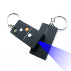 Werbe kleine Metall / Kunststoff led Taschenlampe Schlüsselanhänger für geben weg Geschenke