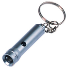 Werbegeschenke Mini PVC, Metall Material gedruckt led Mini Schlüsselanhänger Taschenlampe