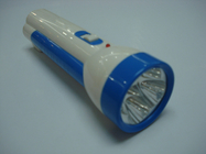 Plastik führte Taschenlampen-Fackeln mit 4 wieder aufladbarer Bleibatterie LED-Einheits-4V 600mAh