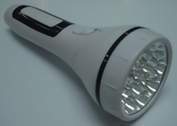 Weiße Fackel-Taschenlampe der hohen Leistung wieder aufladbare geführte des Plastik12 im Freien