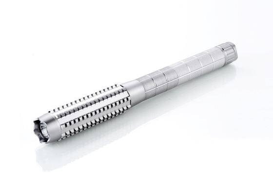 Fackel der skidproof 5W Notfallaluminiumpolizei-LED mit Knurlings-Oberfläche