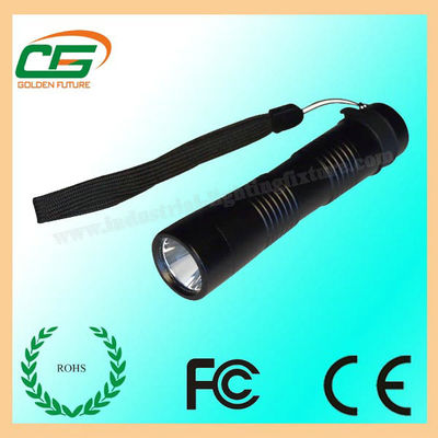 3 Watt CREE LED Gewitterleuchte, taktisches geführtes Aluminium der Taschenlampen-DC4.5V