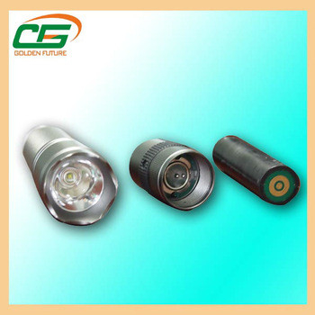 Super helle 3 Watt-industrielle geführte Taschenlampe, kleines geführtes Fackel-Aluminium 3.7V
