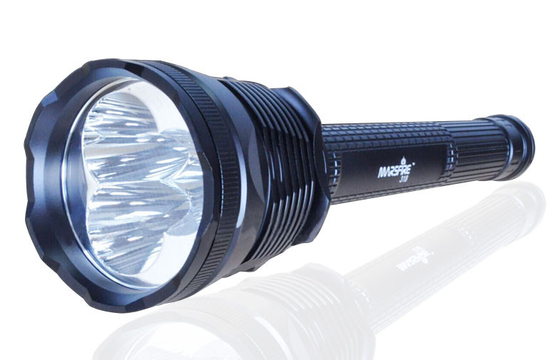 wieder aufladbare taktische geführte Taschenlampe der Supermacht mit der Aluminiumlegierung, besonders angefertigt