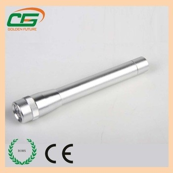 Fackel-Taschenlampe 9000MCD, hohes Aluminiumlumen-kleine Taschenlampe AA 5 LED 20 Stunden CER