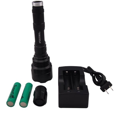 CREE der hohen Leistung wieder aufladbare geführte Taschenlampen-Fackel 3000 Lumen 10 Watt