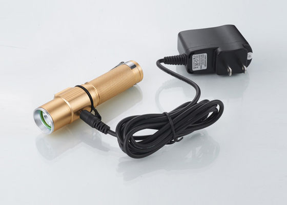 führte Minialuminium 5watt kampierende taktische geführte Taschenlampe der wieder aufladbaren Fackel