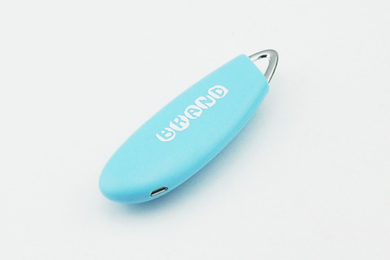 Taschenlampenberufsenergiebank externes keychain Miniblau, grün