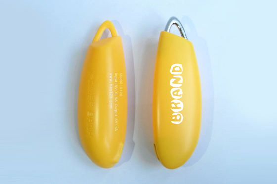 Taschenlampenberufsenergiebank externes keychain Miniblau, grün