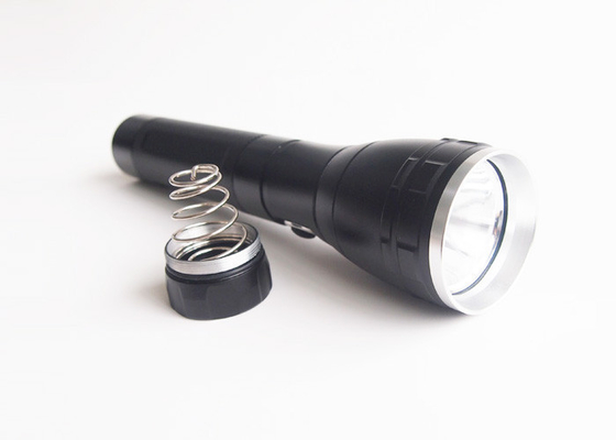 Aluminiumlegierungs-Polizei Cree des Notfall5w führte Fackel mit 2 * d-Batterie