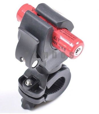 Fackel-Taschenlampen-Berg-Halter des Fahrrad-360°, Taschenlampen-Fahrrad-Lenkstangen-Wiegen-Halter des Klipp-LED