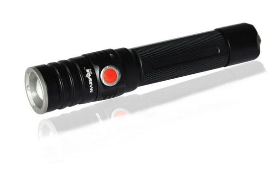 Taschenlampe des lauten Summens der hohen Leistung LED, Notfall 5 - Modus führte Fackel