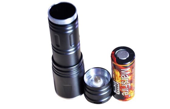 hohes Lumen super helle kampierende LED Taschenlampe lauten Summens mit Batterie
