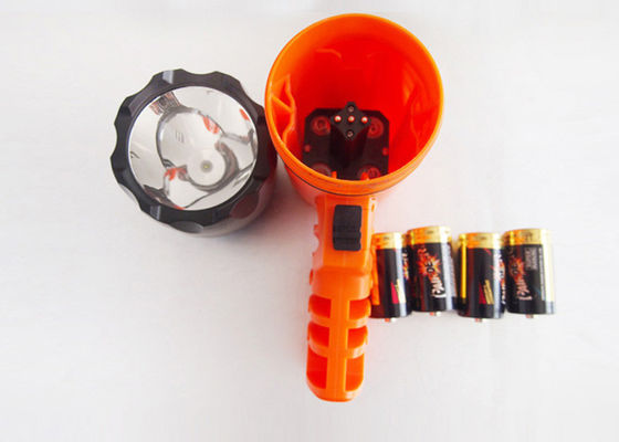Das Tauchen/LED-Stellen-Taschenlampe, hohe Leistung aushöhlend führte Fackel mit 4 * c-Batterie