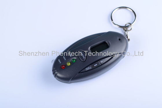Schnelle Warte- ABS Plastik-Atem-Alkohol-Prüfvorrichtung Digital Keychain, CER