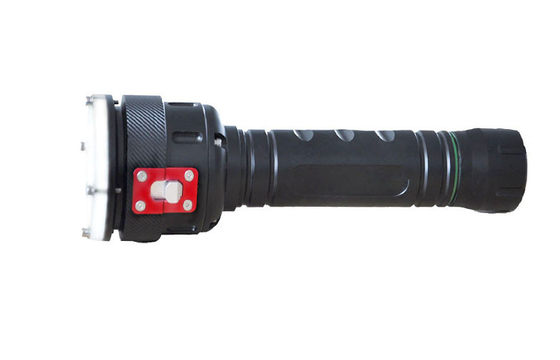 4000LM schwärzen wasserdichte LED Tauchen-Fackel MarsFire, tauchende Fackel des Underwater 100m