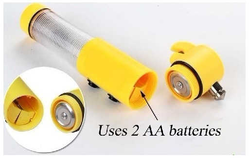 Hohes Lumen-batteriebetriebene Fackel 2 AA, Notfall führte Taschenlampe